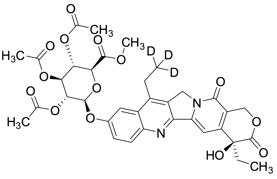 SN-38 Tri-O-acetyl-beta-D-glucuronic Acid Methyl Ester-d3
