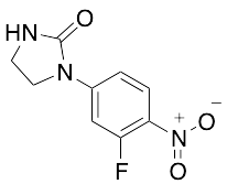1-​(3-​Fluoro-​4-​nitrophenyl)​-2-​Imidazolidinone,