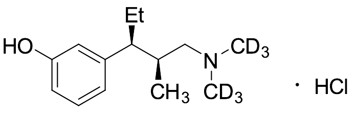 3-((2S,3S)-1-(Bis(methyl-d3)amino)-2-methylpentan-3-yl)phenol Hydrochloride