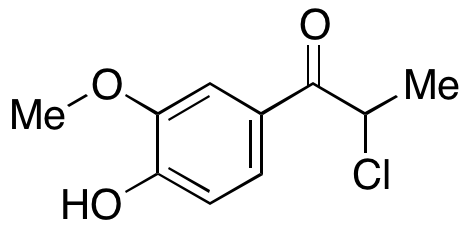 2-Chloro-1-(4-hydroxy-3-methoxyphenyl)propan-1-one