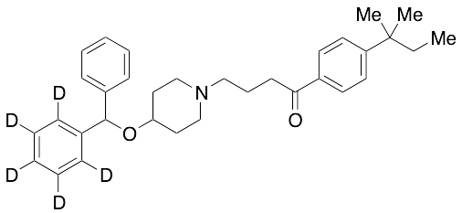 tert-Amyl Ebastine-d5
