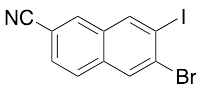 6-Bromo-7-iodo-2-naphthalenecarbonitrile