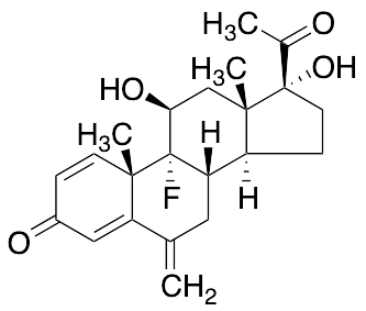 9Alpha-Fluoro-11Beta,17Alpha-dihydroxy-6-methylenepregna-1,4-diene-3,20-dione