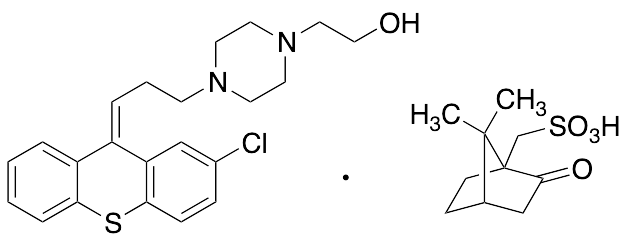 Zuclopenthixol (-)-10-Camphorsulfonic Acid Salt