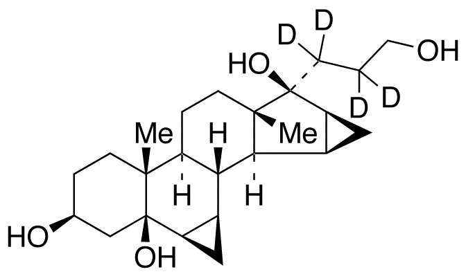 3Beta,5Beta-Dihydroxy Drospirenone-d4 Ring-opened Alcohol Impurity