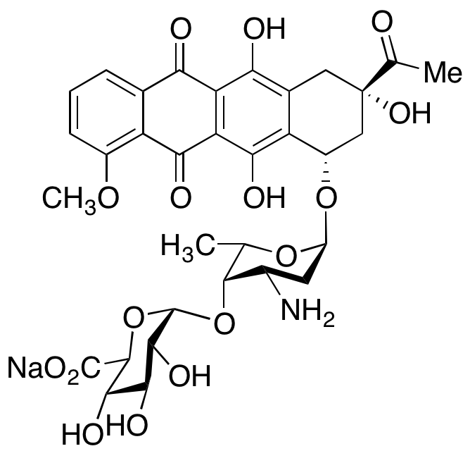 Daunorubicin 4’-O-alpha-D-Glucoside Sodium Salt