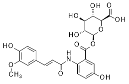 (E)-2-[[3-(3-Formyl-4-hydroxyphenyl)-1-oxo-2-propenyl]amino]-5-hydroxy-Benzoic Acid