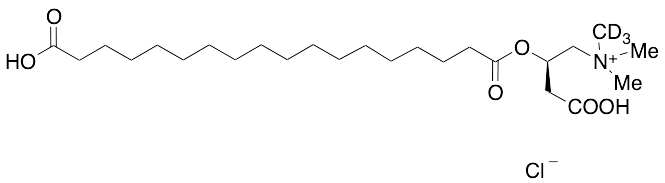Octadecanedioic Acid Mono-L-carnitine-d3 Ester Chloride