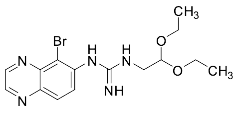Des-(1H-imidazol-2-yl) 3-(2,2-Diethoxyethyl)guanidine 4,5-Didehydro Brimonidine