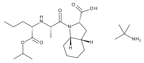 (2S,3aS,7aS)-1-[(2S)-2-[[(1S)-1-[(1-Methylethoxy)carbonyl]butyl]amino]propanoyl]octahydro-1H-indole-2-carboxylic Acid tert-Butylamine Salt