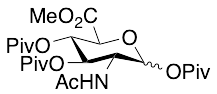 Methyl 1,3,4-Tri-O-pivaloyl-N-acetyl-D-glucosaminuronate