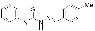 (2E)-2-[(4-Methylphenyl)methylene]-N-phenylhydrazinecarbothioamide