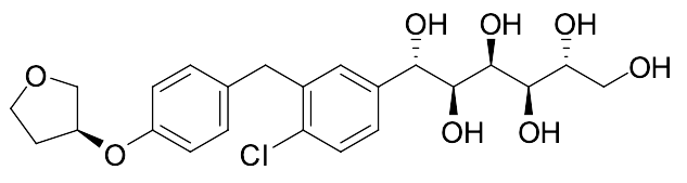 (1S,2S,3R,4R,5R)-1-(4-Chloro-3-(4-(((S)-tetrahydrofuran-3-yl)oxy)benzyl)phenyl)hexane-1,2,3,4,5,6-hexaol
