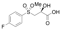 (2S)-3-[(4-Fluorophenyl)sulfonyl]-2-hydroxy-2-methylpropanoic Acid