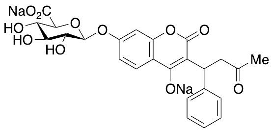 7-Hydroxy Warfarin Beta-D-Glucuronide Disodium Salt