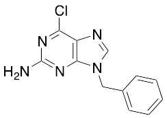 2-Amino-9-benzyl-6-chloropurine