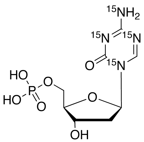 5-Aza-2'-deoxy Cytidine-15N4 5'-Monophosphate