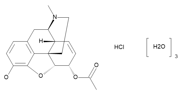 6-Acetylmorphine.HCl.trihydrate