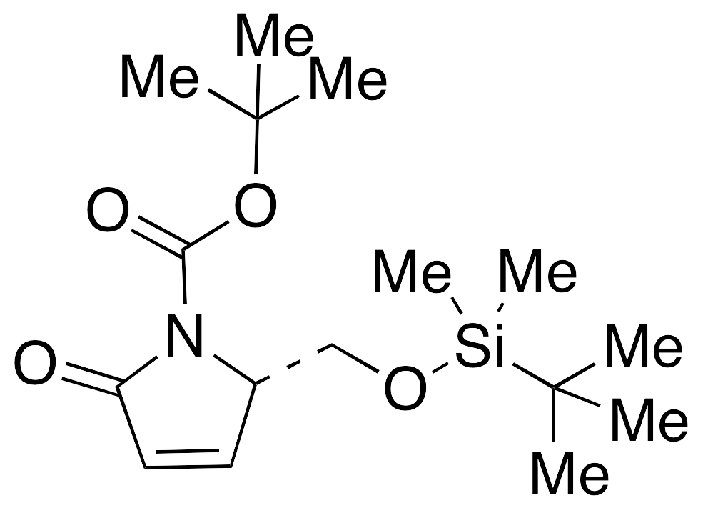 (2S,3R)-N-(tert-Butyloxycarbonyl)-O-(tert-butyl)dimethylsilyl-3,4-dehydro-pyroglutaminol