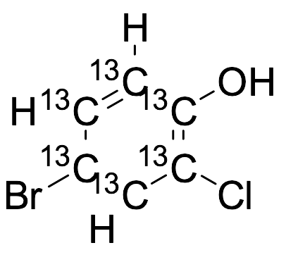 4-Bromo-2-chlorophenol-13C6