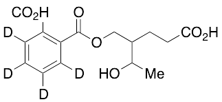 Mono(2-​(2-​carboxyethyl)​-​3-​hydroxybutyl)-d4 Phthalate