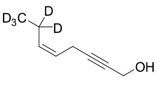 (Z)-Oct-5-en-2-yn-1-ol-D5