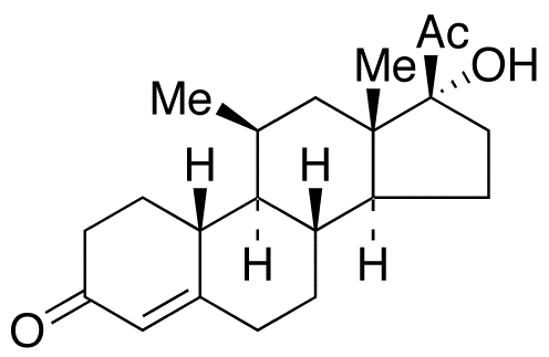 17-Hydroxy-11beta-methyl-19-norprogesterone