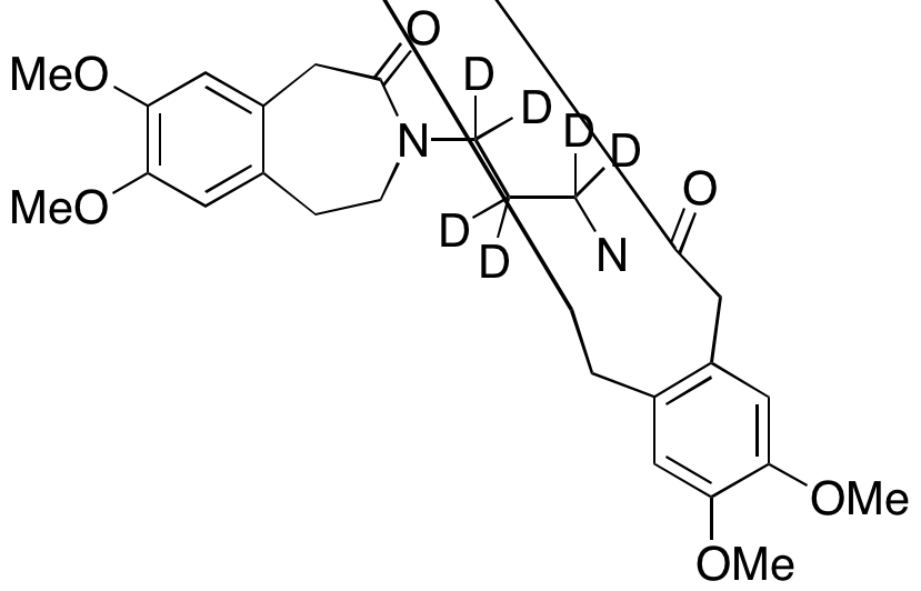 3,3'-(Propane-1,3-diyl)bis(7,8-dimethoxy-4,5-dihydro-1H-benzo[d]azepin-2(3H)-one)-d6