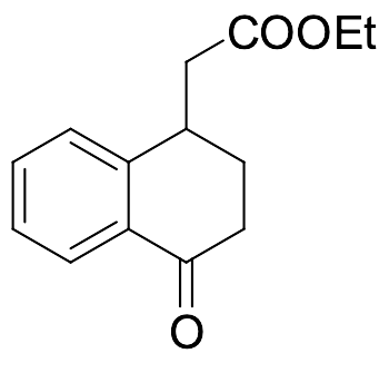 Ethyl 2-(4-Oxo-1,2,3,4-tetrahydronaphthalen-1-yl)acetate