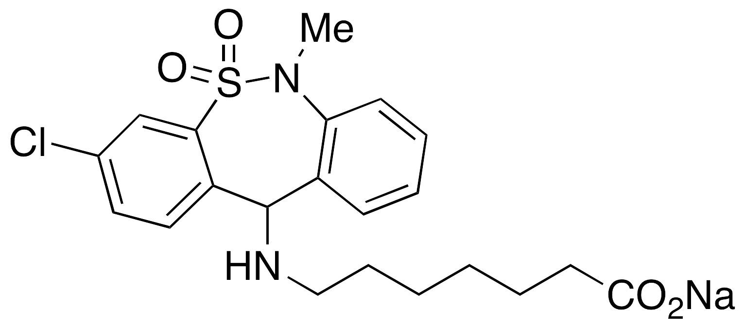 (+)-Tianeptine Monosodium Salt