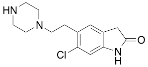 6-​Chloro-​1,​3-​dihydro-​5-​[2-​(1-​piperazinyl)​ethyl]​-2H-​Indol-​2-​one