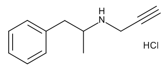 N-[(1RS)-1-Methyl-2-phenylethyl]prop-2-yn-1-amine Hydrochloride (rac-Demethylselegiline Hydrochloride)
