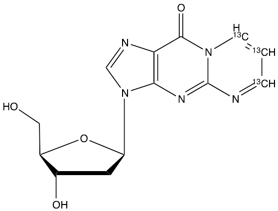 3-(2-Deoxy-Beta-D-erythro-pentofuranosyl)pyrimido[1,2-a]purin-10(3H)-one-13C3
