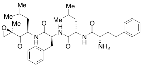 (S)-2-((S)-2-Amino-4-phenylbutanamido)-4-methyl-N-((S)-1-(((R)-4-methyl-1-((R)-2-methyloxiran-2-yl)-1-oxopentan-2-yl)amino)-1-oxo-3-phenylpropan-2-yl)pentanamide
