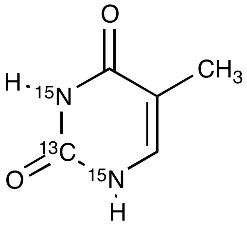 Thymine-​2-​13C-​1,​3-​15N2