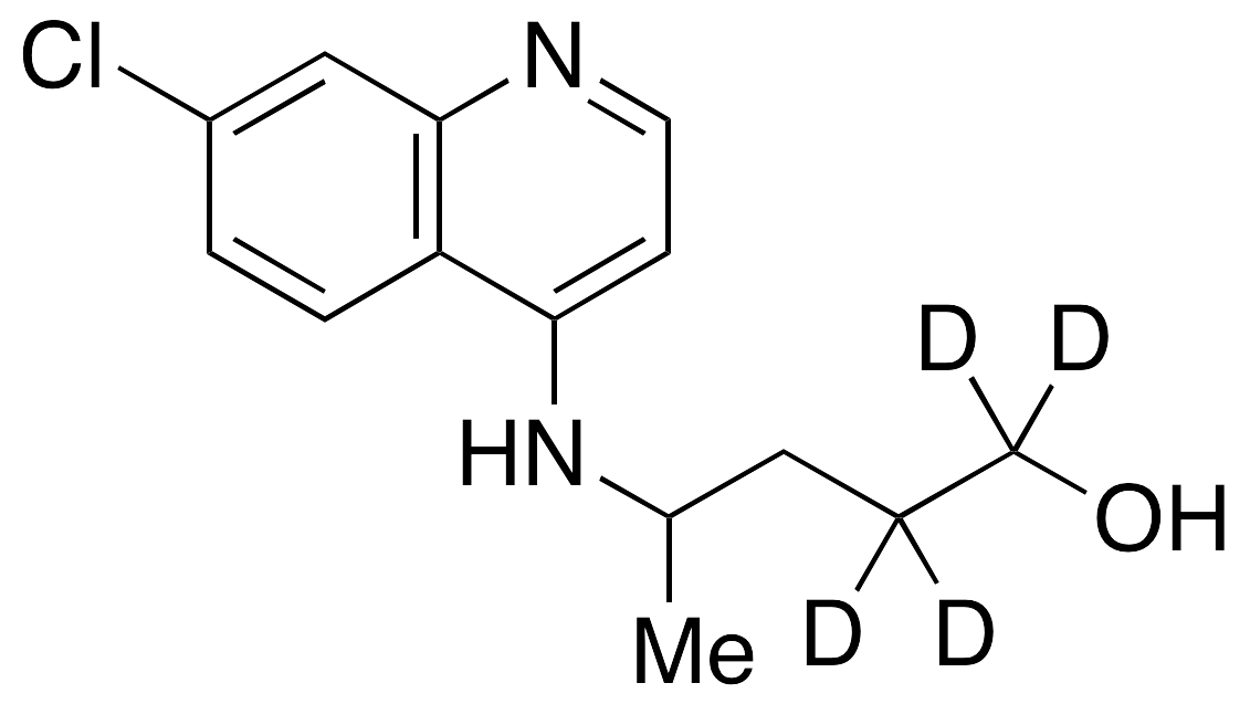 4-[(7-Chloro-4-quinolinyl)amino]-1-pentanol-d4