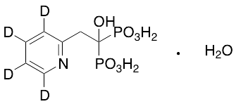 1-Hydroxy-2-(2-pyridinyl) Risedronate-d4 Hydrate (Major)