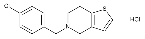 Ticlopidine EP Impurity H (as Hydrochloride)