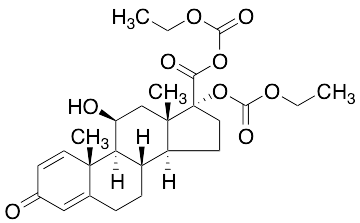 21-Deschloromethyl-21-O-Ethoxycarbonyl Loteprednol Etabonate