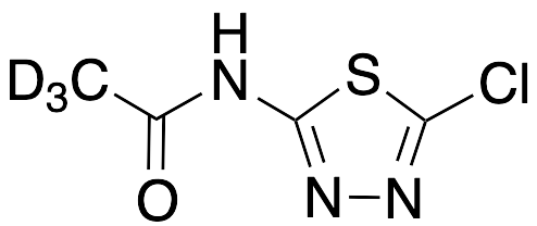 N-(5-Chloro-1,3,4-thiadiazol-2-yl)acetamide-d3