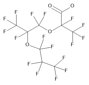 Perfluoro-2,5-dimethyl-3,6-dioxanonanoic Acid