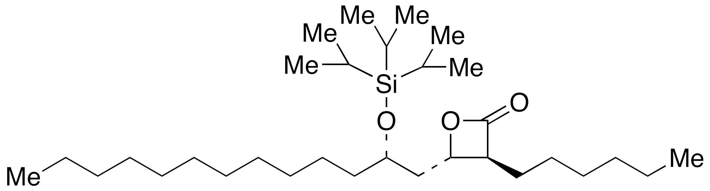 (3S,4S)-3-Hexyl-4[(S)-2-(triisopropylsilyloxy)tridecyl]-2-oxetanone