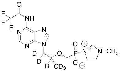 6-(2,2,2-Trifluoroacetamido)tenofovir 1-Methyl-1H-imidazol-3-ium-d6