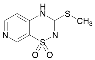 3-(Methylthio)-2H-Pyrido[4,3-e]-1,2,4-thiadiazine 1,1-Dioxide