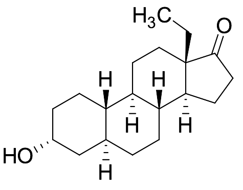 (3alpha,5alpha)-13-Ethyl-3-hydroxygonan-17-one