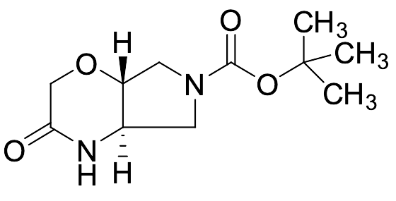 tert-Butyl rel-(4aR,7aR)-3-oxo-4a,5,7,7a-Tetrahydro-4H-pyrrolo[3,4-b] [1,4]oxazine-6-carboxylate
