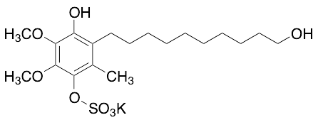Dihydro Idebenone 4-O-Sulfate Potassium Salt