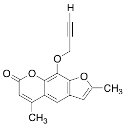 2,5-Dimethyl-9-(prop-2-yn-1-yloxy)-7H-furo[3,2-g][1]benzopyran-7-one