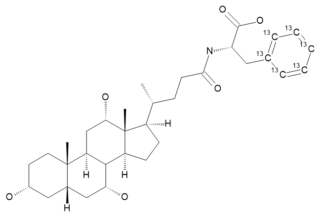 Cholylphenylalanine-13C6