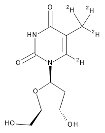 Thymidine-alpha,alpha,alpha,6-d4